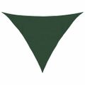 vidaXL Tieniaca plachta 160 g/m² tmavozelená 4x4x5,8 m HDPE