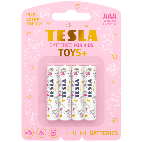Tesla TOYS+ GIRL AAA alkalická batéria 4ks 1099137295