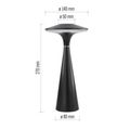 LED stolná lampa EMOS Z7633 JASON, nabíjacia