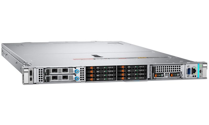 DELL PowerEdge R470/ 8x 2.5"/ Xeon 6507P/ 1x 32GB/ 480GB SSD/ H965i/ iDRAC 10 Enterprise 17G/ 2x 1100W/ 3Y Basic Server, 1U rack, Xeon 6 6507P 8C/16T, 32GB DDR5, 480GB SSD, PERC H965i, 2×1100W Titanium, iDRAC10 Enterprise, 3Y NBD