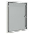 vidaXL Access Panel Biela 43 x 33 x 3 cm Oceľ