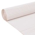 vidaXL Záhradný plot Biela 150 x 500 cm PVC