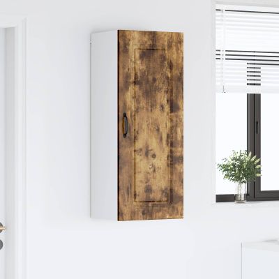 vidaXL Dvierka na umývačku Kalmar Dymová dub 40 x 31 x 100 cm