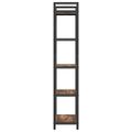 vidaXL Regál na knihy 5 úrovní 56 x 34 x 171 cm Kompozitné drevo
