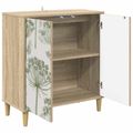 vidaXL Servírovacia skriňa GOTHA Sonoma 69 x 33 x 75 cm