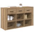 vidaXL Servírovacia skriňa Remeselný dub 100 x 30 x 59,5 cm