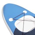 vidaXL Nafukovací Stand up paddleboard morský modrý 360x81x10 cm