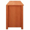 vidaXL Lavička na topánky 160 x 36,5 x 50 cm Voskovo hnedá
