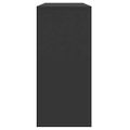 vidaXL Konzolový stolík, čierny 100x35x76,5 cm, kompozitné drevo