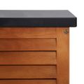vidaXL Záhradný úložný box 117x50x55 cm masívne eukalyptové drevo