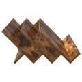 vidaXL Regál na časopisy Dymová dub 90 x 53 x 28,5 cm Kompozitné drevo