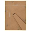 vidaXL Fotorámiky na stôl, koláž 10 ks, zlaté 15x21 cm, MDF