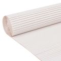 vidaXL Obojstranný záhradný plot 110x300 cm biely