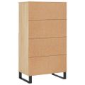vidaXL Vysoká skrinka dub sonoma 60x36x110 cm spracované drevo
