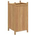 vidaXL Kvetináč 40x40x80 cm bambus
