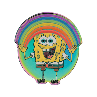 Odznak SpongeBob v kalhotách - Duha