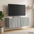 vidaXL Nástenná TV skrinka Nástenný Sivá sonoma 78,5 x 31 x 30 cm