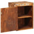 vidaXL Nočný stolík 2 ks Hnedá 35 x 33 x 48 cm Recyklovaný masív