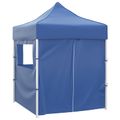 vidaXL Párty stan 200 x 200 x 315 cm Modrá Oxfordská látka