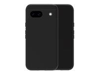 Zadný kryt pre mobilný telefón - bulk - plast - čierna - pre Google Pixel 8a