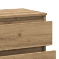 VidaXL Príborník Artisan Dub 60x35x70 cm Engineered Wood