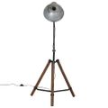 vidaXL Podlahová lampa 25 W starožitná strieborná 75x75x90-150 cm E27