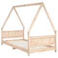 vidaXL Rám detskej postele 90x200 cm masívna borovica