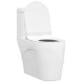 vidaXL WC sedadlo Nastaviteľná Biely 50 x 36,5 x 5 cm Polypropylén