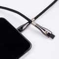 Forever Sleek kábel USB-C - USB-C 1,0 m 60W čierny