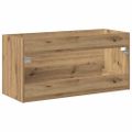 vidaXL Kúpeľňová skrinka pod umývadlo, dubový drevený remeselník, 100x38,5x48 cm, imitácia dreva