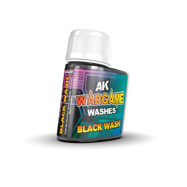 AK Interactive: Wargame Series - Black Wash