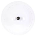 vidaXL Industriálna vintage závesná lampa 25 W, biela 31 cm E27
