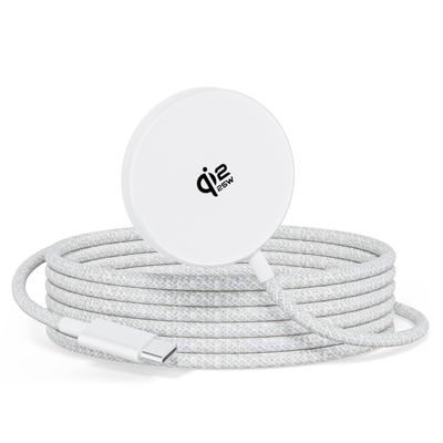 Bezdrôtová nabíjačka XO wireless inductive charger QI2.2 JH025 magnetic biela