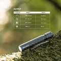 I3T
(Carbon Fiber) OLIGHT 1 x 1.5V AAA Alkaline 
Battery
 (Included)