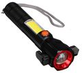 Svietidlo do auta bezpečnostné s magnetom CAR LAMP SAFETY, 300 lm, COB LED, USB SIXTOL