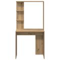 vidaXL Stôl Remeselný dub Kompozitné drevo 78,5 x 37 x 154,5 cm