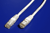 UTP patchkabel kat. 6, 1,5m, bílý