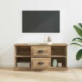 vidaXL TV skrinka 99,5 x 35,5 x 48 cm Remeselný dub Kompozitné drevo