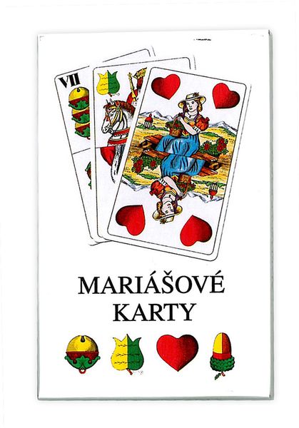 Karty mariášové dvojhlavé v papierovej krabičke