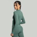 Dámsky športový top Seamless Moss - STRIX, veľkosť XS, 94 % Nylon, 6 % Elastane
