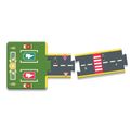 Crazy Motors Mestský okruh (Obrovské puzzle – 26 ks)
