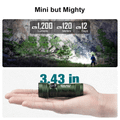 Seeker 4 Mini 
NW OLIGHT 3.6V 18350 1100mAh Rechargeable
Lithium-ion Battery