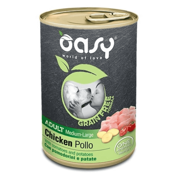 OAWGDALPL0040 Oasy Grain Free ADULT MEDIUM/LARGE CHICKEN 0,4kg