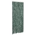vidaXL Záves proti hmyzu zelený a biely 100x230 cm, ženilka