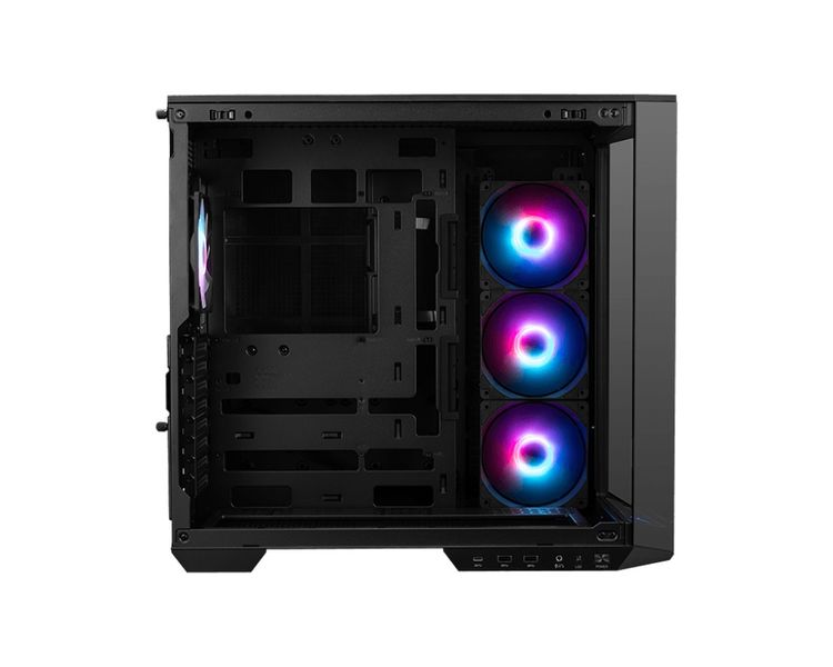 MSI MAG PANO 100R PZ/Midi Tower/Transpar./Čierna