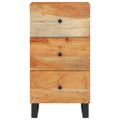 vidaXL Komoda s 3 zásuvkami 40x33,5x75 cm akáciový masív