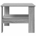 vidaXL Konferenčný stolík Sivý Sonoma 57 x 55 x 45 cm Kompozitné drevo