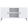 vidaXL TV skrinka Biela 102 x 34,5 x 50 cm Kompozitné drevo
