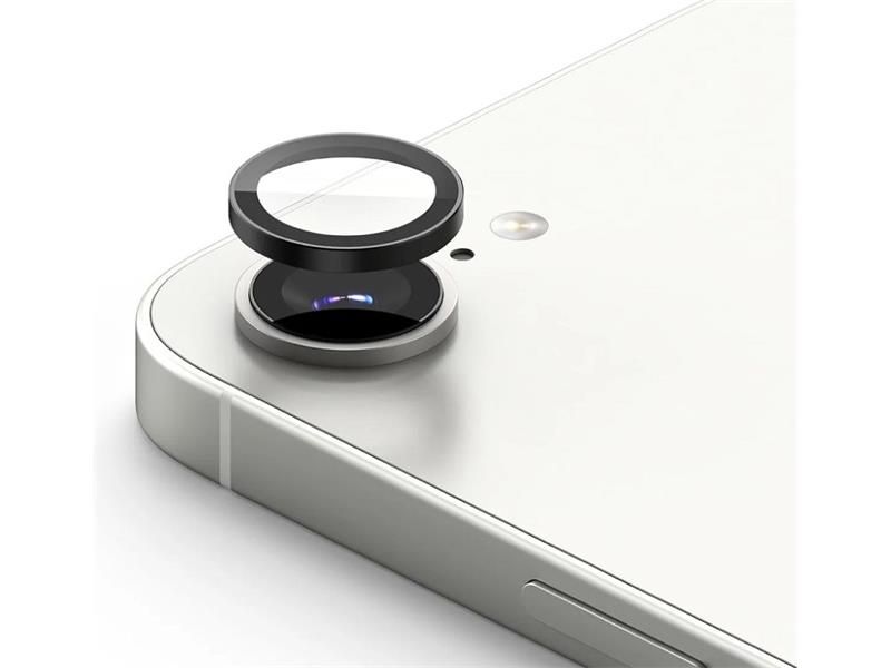 Ochranná fólia na objektív fotoaparátu pre iPhone 16E Black