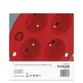Predlžovací kábel EMOS P19410N na bubne 10 m / 3x1mm / 4 zásuvky
